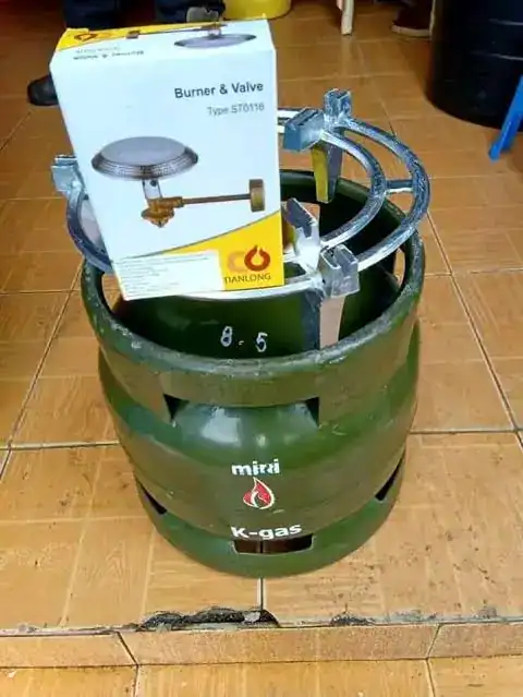 6kg Gas Complete With grill and Burner