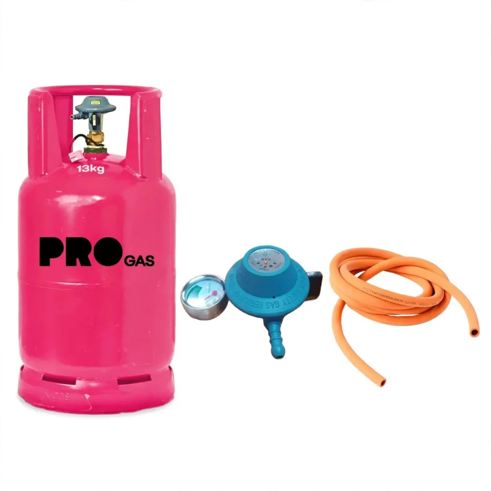 ProGas 13kg Complete Set Price Kenya – KSh 4,800 | Regulator + 3M Hose